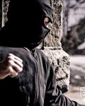 Ninja Black Zipper