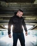 Full Face Softshell Jacket Rebel Black