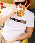 T-shirt "Weekend" White