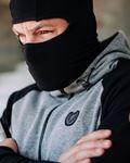 Full Face Hoodie "Chaos" Grey