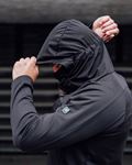 Full Face Softshell Jacket Shadow Black