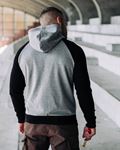 Full Face Hoodie "Chaos" Grey