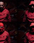 Full Face Winter Jacket Attack Red