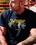 T-shirt "Crocodiles" Navy