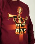Mikina Ultras (bordo)