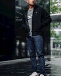 T-shirt Basic "Stripes" Grey