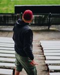 5-panel Cap Maroon