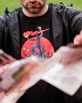 T-shirt Fake Media Black