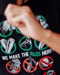 T-shirt Our Rules Black