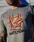 T-shirt Matchday Grey