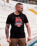 T-shirt Fake Media Black