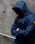 Mask Jacket Fighter Navy