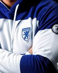 Mikina PGwear Stripes Blue&White
