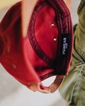5-panel Cap Maroon