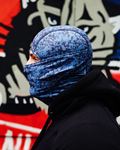 Balaclava Camo Zipper Navy