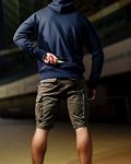 Mask Hoodie "Rage" Navy