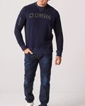 Sweatshirt NO RESPECT College Navy