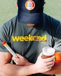 T-shirt "Weekend" Olive