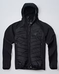Full Face Softshell Jacket Rebel Black