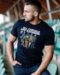 T-shirt "Badass" Navy