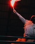 Zip Hoodie On Fire