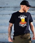 T-shirt Cocaine&Caviar Navy