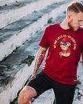 T-shirt No One Likes Us Maroon
