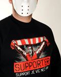 Mikina Support je víc než hra (černá)