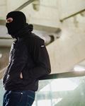 Full Face Softshell Jacket Rebel Black
