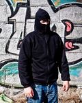 Ninja Black Zipper