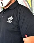 Polo s výšivkou Mentalita Ultras (černé)