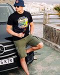 T-shirt "Live For the Weekend" Black