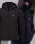 Full Face Softshell Jacket Active Black