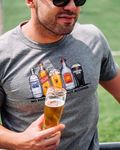 T-shirt "Alcofootball" Grey
