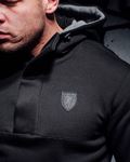 Full Face Hoodie Frontline 18 Black