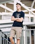 T-shirt "Authentic Brand" Navy/White
