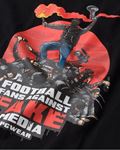 T-shirt Fake Media Black