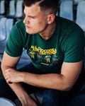 T-shirt "Crocodiles" Green