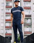 T-shirt Basic "Stripes" Navy