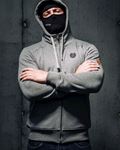 Full Face Hoodie "Tactical" Grey