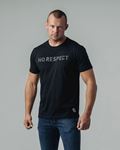 T-shirt NO RESPECT Monochrome