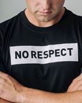 T-shirt NO RESPECT Block Black